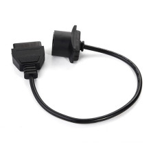 17 pin OBD2F Adaptador Cable para Toyota